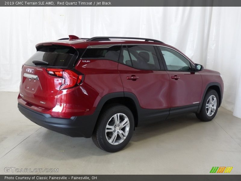 Red Quartz Tintcoat / Jet Black 2019 GMC Terrain SLE AWD
