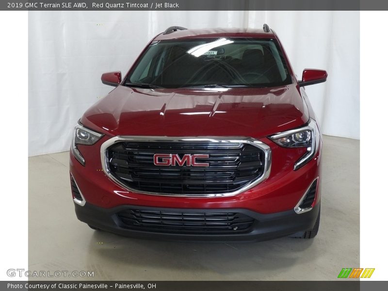 Red Quartz Tintcoat / Jet Black 2019 GMC Terrain SLE AWD