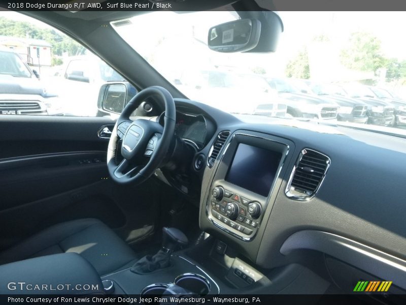 Surf Blue Pearl / Black 2018 Dodge Durango R/T AWD