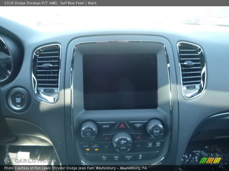 Surf Blue Pearl / Black 2018 Dodge Durango R/T AWD