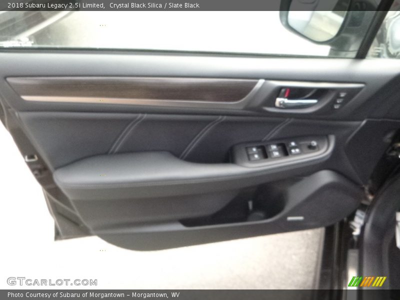 Crystal Black Silica / Slate Black 2018 Subaru Legacy 2.5i Limited