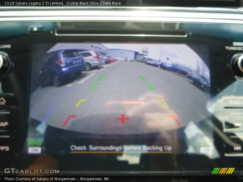 Crystal Black Silica / Slate Black 2018 Subaru Legacy 2.5i Limited