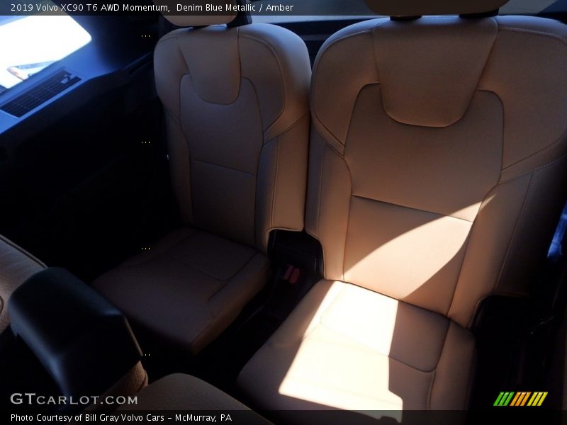 Denim Blue Metallic / Amber 2019 Volvo XC90 T6 AWD Momentum