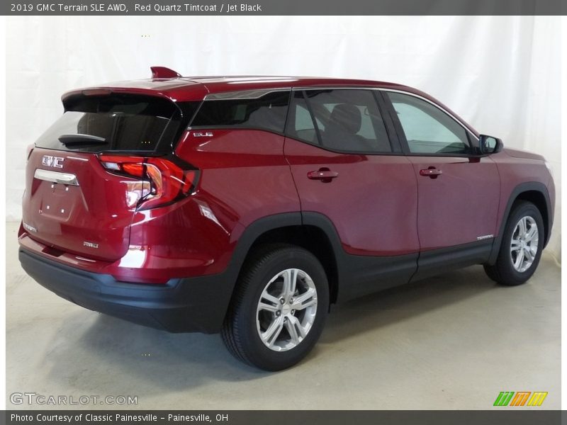Red Quartz Tintcoat / Jet Black 2019 GMC Terrain SLE AWD
