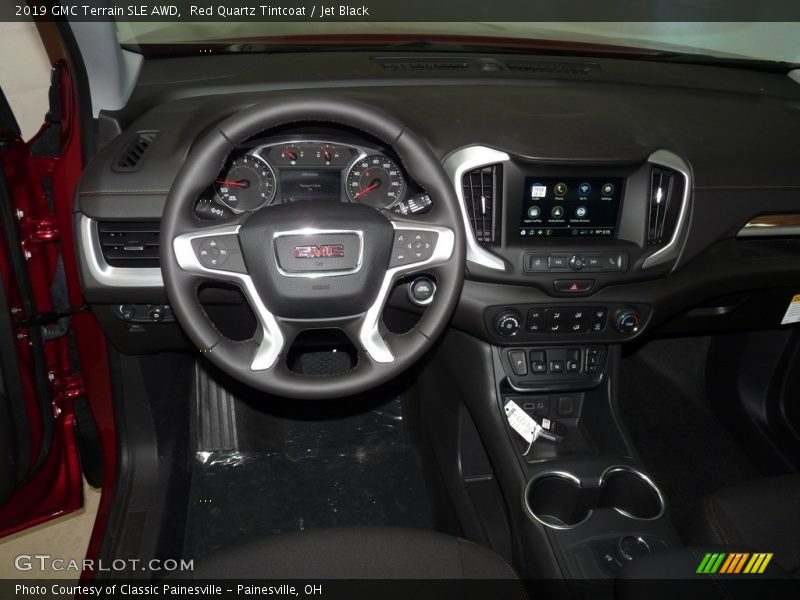 Red Quartz Tintcoat / Jet Black 2019 GMC Terrain SLE AWD