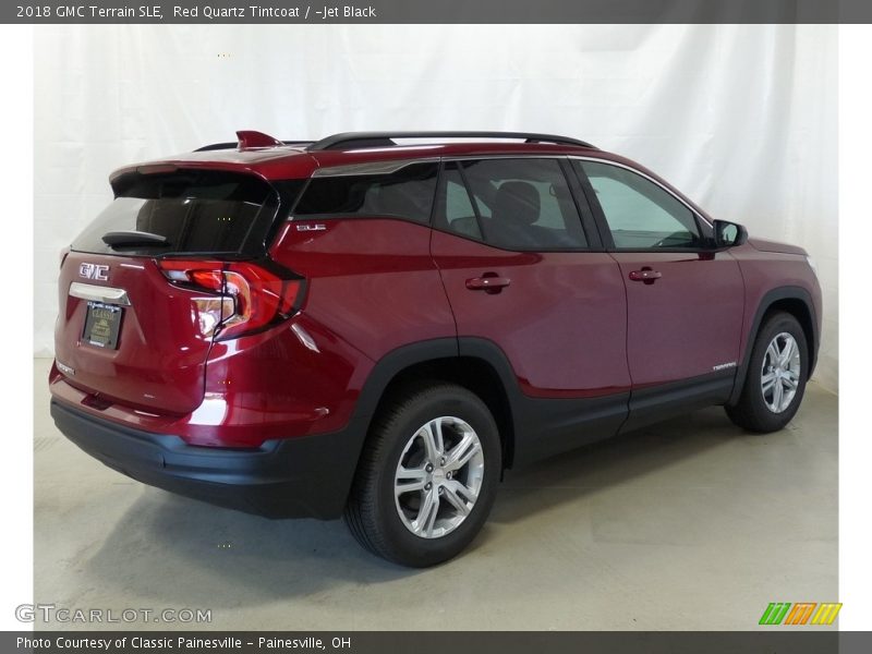 Red Quartz Tintcoat / ­Jet Black 2018 GMC Terrain SLE