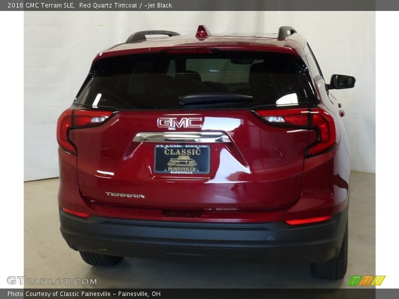 Red Quartz Tintcoat / ­Jet Black 2018 GMC Terrain SLE