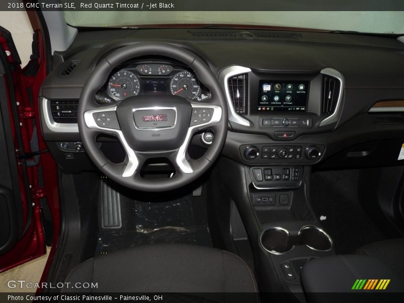 Red Quartz Tintcoat / ­Jet Black 2018 GMC Terrain SLE