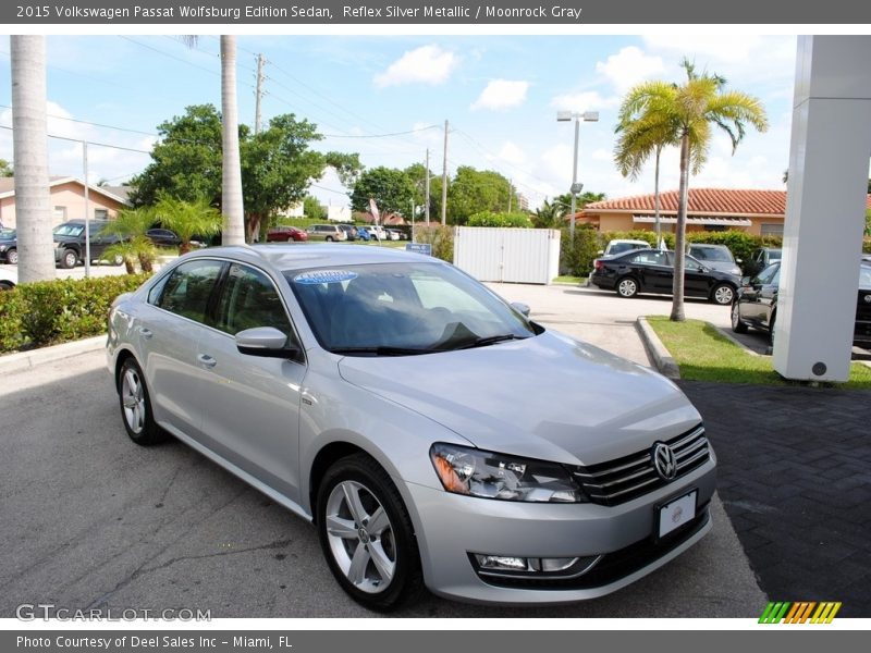Reflex Silver Metallic / Moonrock Gray 2015 Volkswagen Passat Wolfsburg Edition Sedan