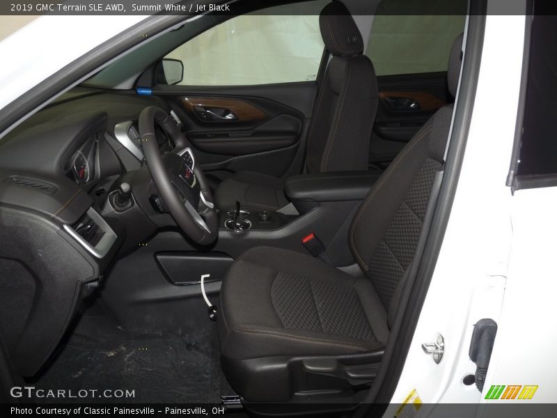 Summit White / Jet Black 2019 GMC Terrain SLE AWD
