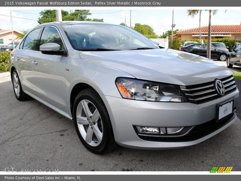 Reflex Silver Metallic / Moonrock Gray 2015 Volkswagen Passat Wolfsburg Edition Sedan