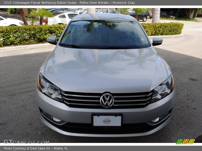 Reflex Silver Metallic / Moonrock Gray 2015 Volkswagen Passat Wolfsburg Edition Sedan