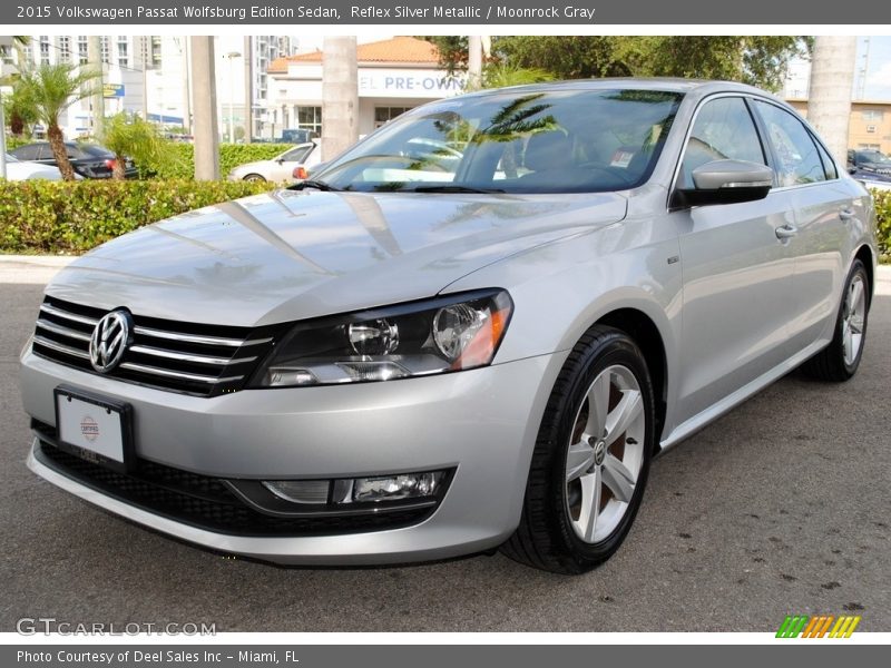 Reflex Silver Metallic / Moonrock Gray 2015 Volkswagen Passat Wolfsburg Edition Sedan