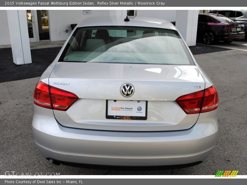 Reflex Silver Metallic / Moonrock Gray 2015 Volkswagen Passat Wolfsburg Edition Sedan