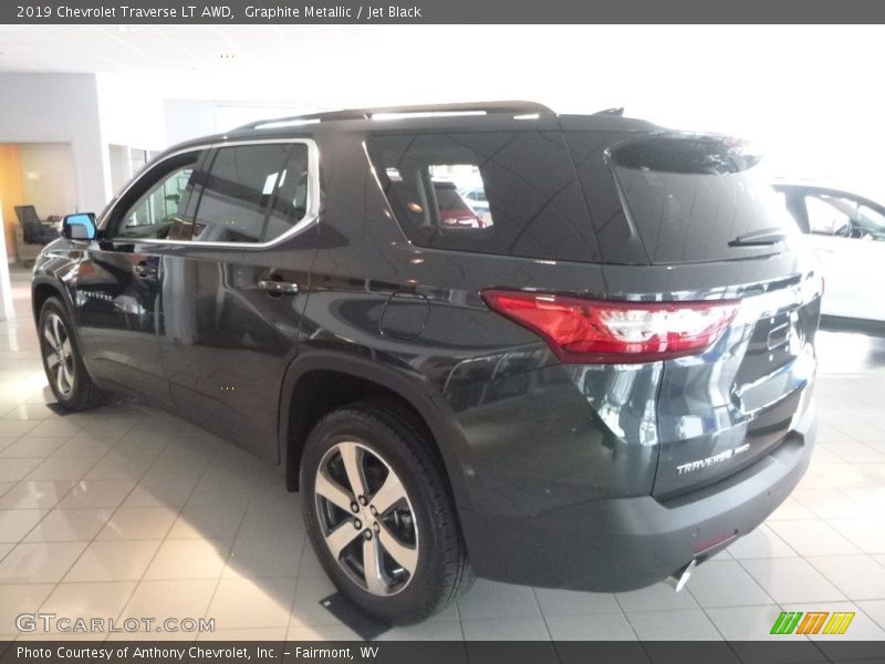Graphite Metallic / Jet Black 2019 Chevrolet Traverse LT AWD