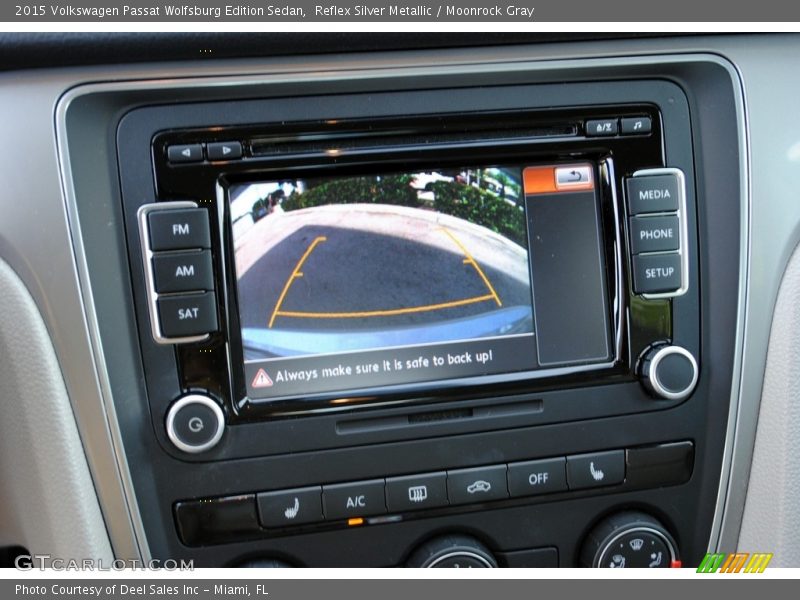 Reflex Silver Metallic / Moonrock Gray 2015 Volkswagen Passat Wolfsburg Edition Sedan