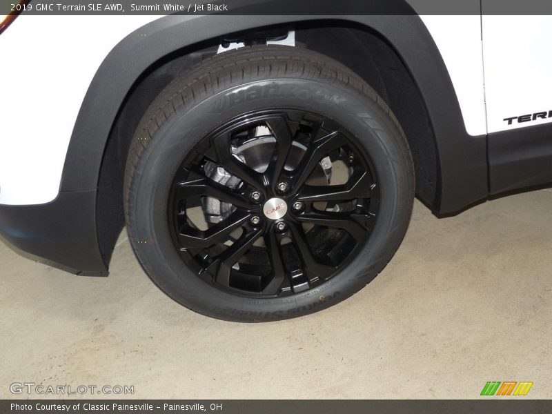 Summit White / Jet Black 2019 GMC Terrain SLE AWD