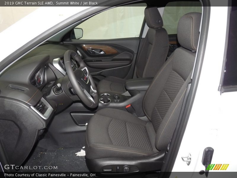Summit White / Jet Black 2019 GMC Terrain SLE AWD