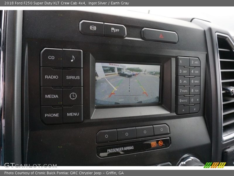 Ingot Silver / Earth Gray 2018 Ford F250 Super Duty XLT Crew Cab 4x4