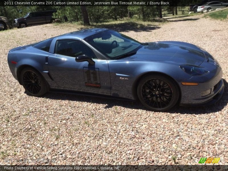  2011 Corvette Z06 Carbon Limited Edition Jetstream Blue Tintcoat Metallic