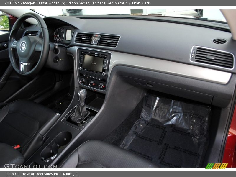 Fortana Red Metallic / Titan Black 2015 Volkswagen Passat Wolfsburg Edition Sedan