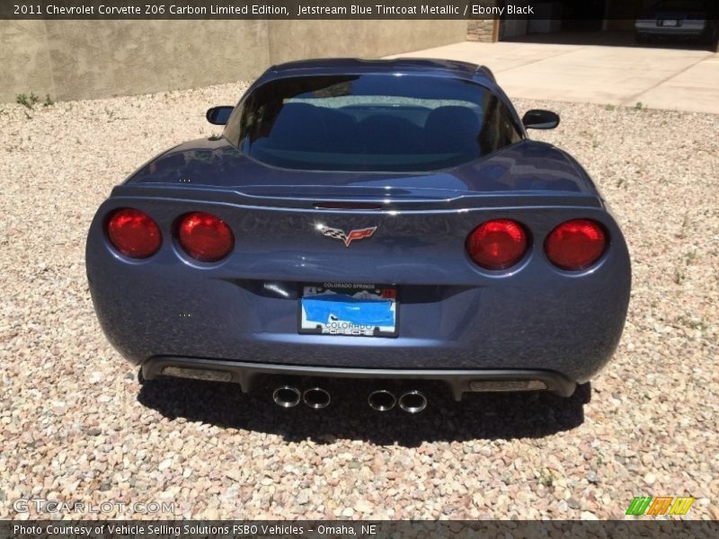Jetstream Blue Tintcoat Metallic / Ebony Black 2011 Chevrolet Corvette Z06 Carbon Limited Edition