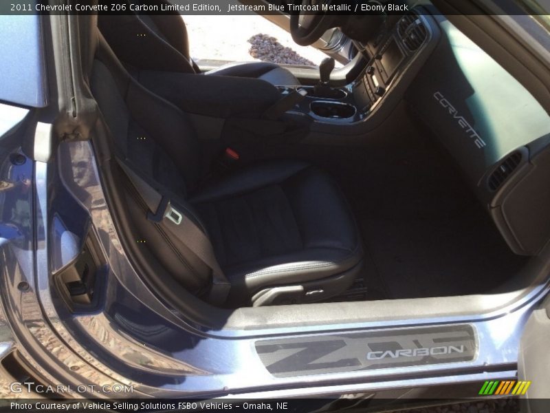 Jetstream Blue Tintcoat Metallic / Ebony Black 2011 Chevrolet Corvette Z06 Carbon Limited Edition