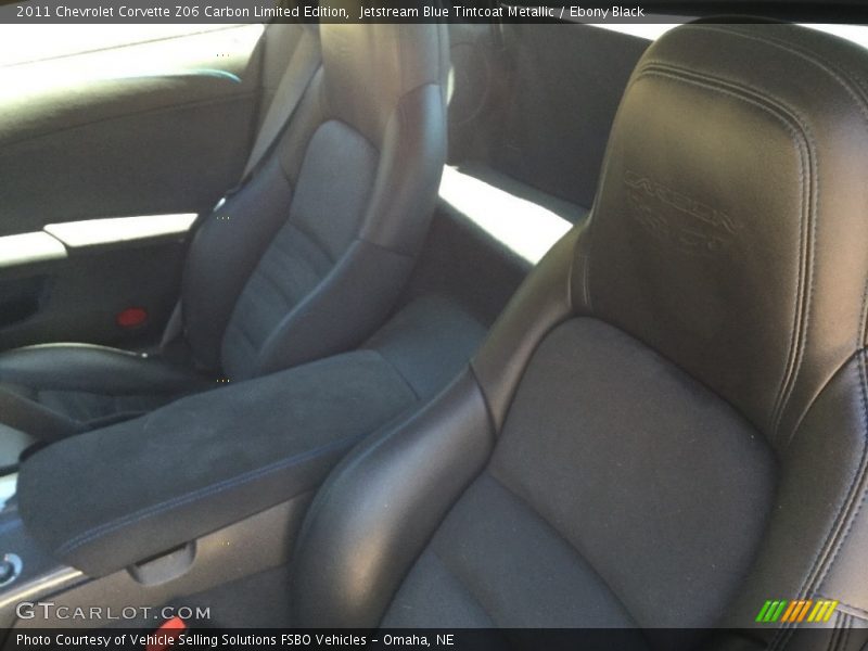 Jetstream Blue Tintcoat Metallic / Ebony Black 2011 Chevrolet Corvette Z06 Carbon Limited Edition