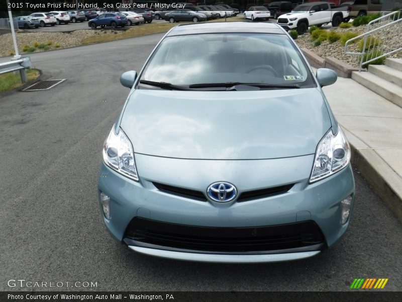 Sea Glass Pearl / Misty Gray 2015 Toyota Prius Four Hybrid