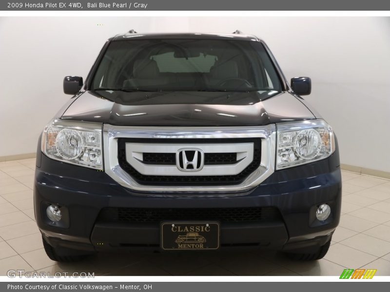 Bali Blue Pearl / Gray 2009 Honda Pilot EX 4WD