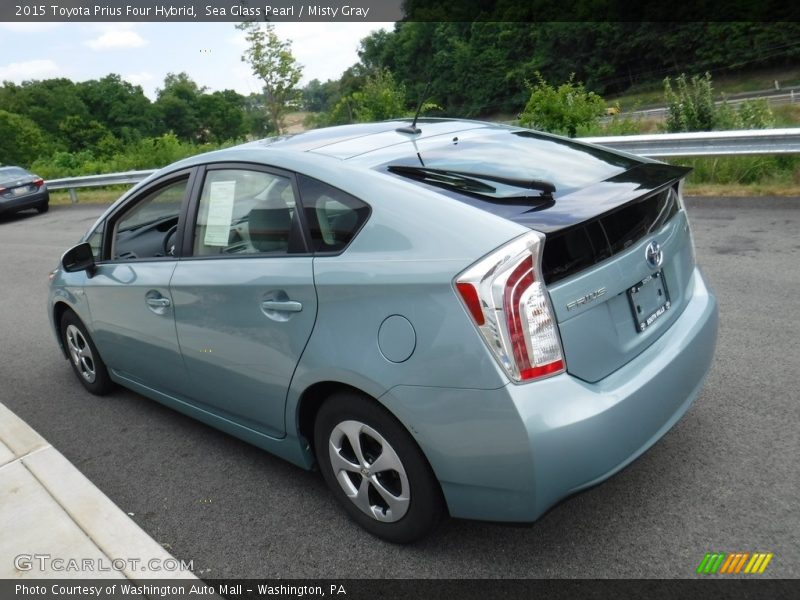 Sea Glass Pearl / Misty Gray 2015 Toyota Prius Four Hybrid