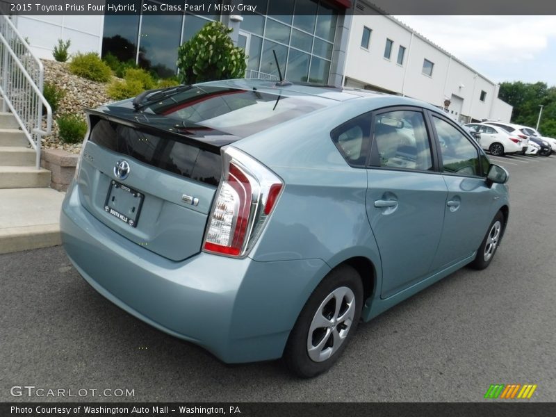 Sea Glass Pearl / Misty Gray 2015 Toyota Prius Four Hybrid