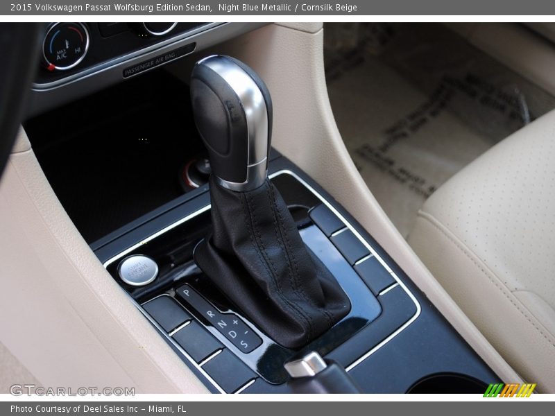 Night Blue Metallic / Cornsilk Beige 2015 Volkswagen Passat Wolfsburg Edition Sedan
