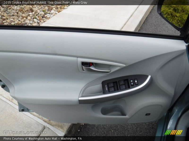 Sea Glass Pearl / Misty Gray 2015 Toyota Prius Four Hybrid