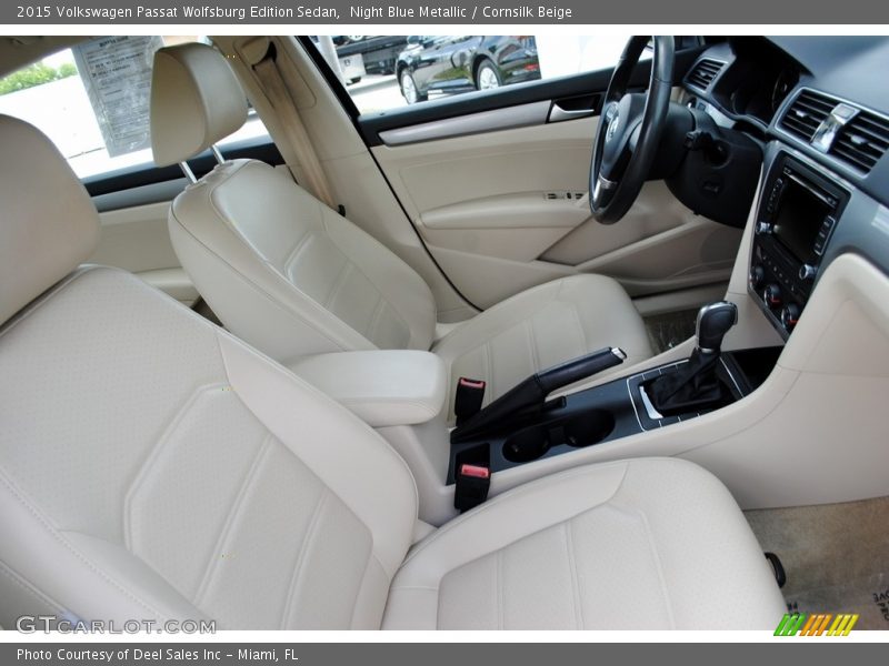 Night Blue Metallic / Cornsilk Beige 2015 Volkswagen Passat Wolfsburg Edition Sedan