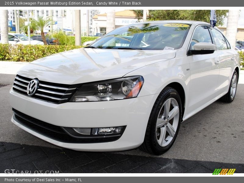 Candy White / Titan Black 2015 Volkswagen Passat Wolfsburg Edition Sedan