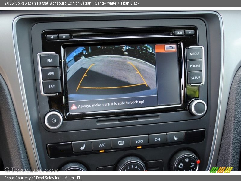 Candy White / Titan Black 2015 Volkswagen Passat Wolfsburg Edition Sedan