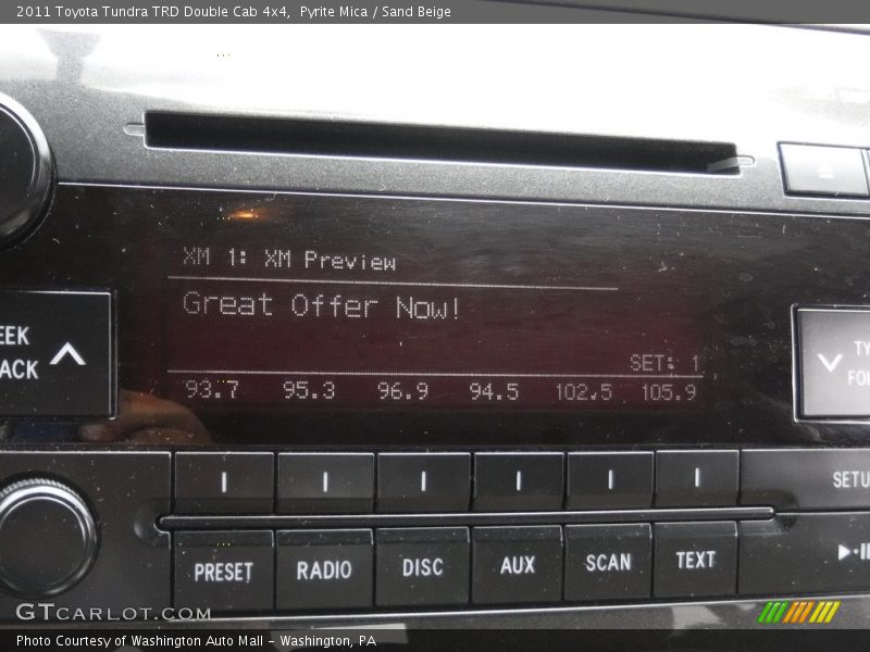 Pyrite Mica / Sand Beige 2011 Toyota Tundra TRD Double Cab 4x4