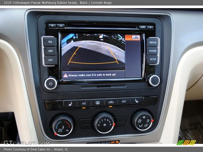 Black / Cornsilk Beige 2015 Volkswagen Passat Wolfsburg Edition Sedan