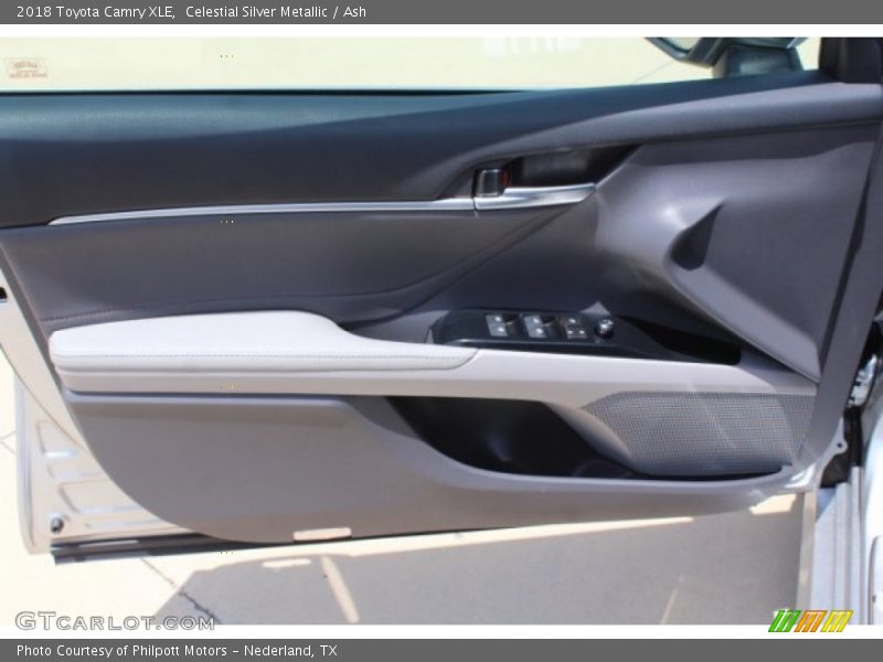 Celestial Silver Metallic / Ash 2018 Toyota Camry XLE