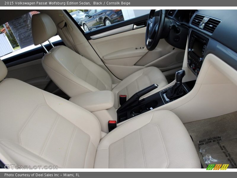 Black / Cornsilk Beige 2015 Volkswagen Passat Wolfsburg Edition Sedan