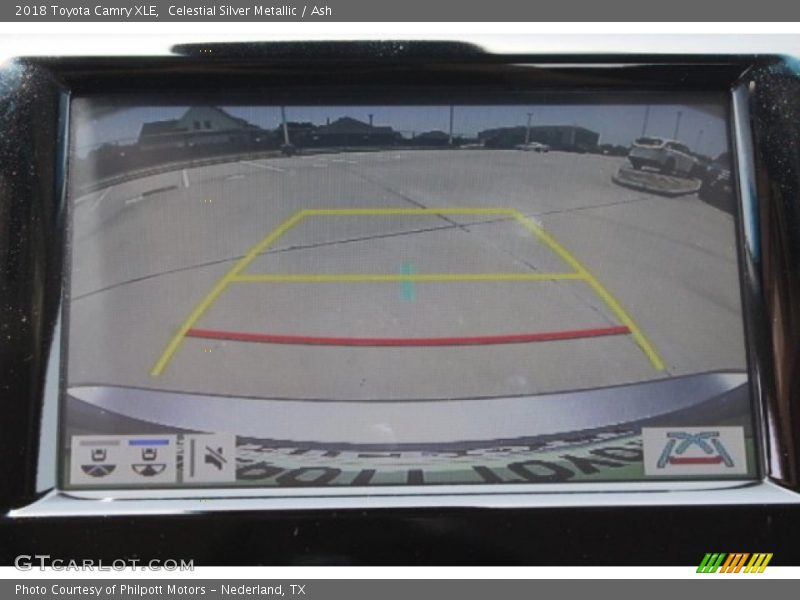 Celestial Silver Metallic / Ash 2018 Toyota Camry XLE