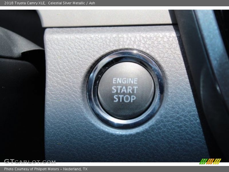 Celestial Silver Metallic / Ash 2018 Toyota Camry XLE