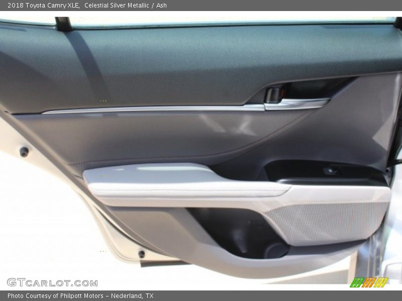 Celestial Silver Metallic / Ash 2018 Toyota Camry XLE