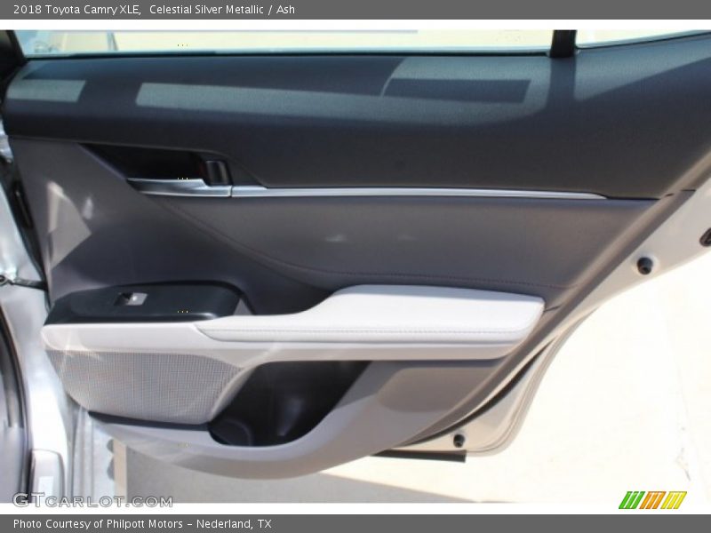 Celestial Silver Metallic / Ash 2018 Toyota Camry XLE