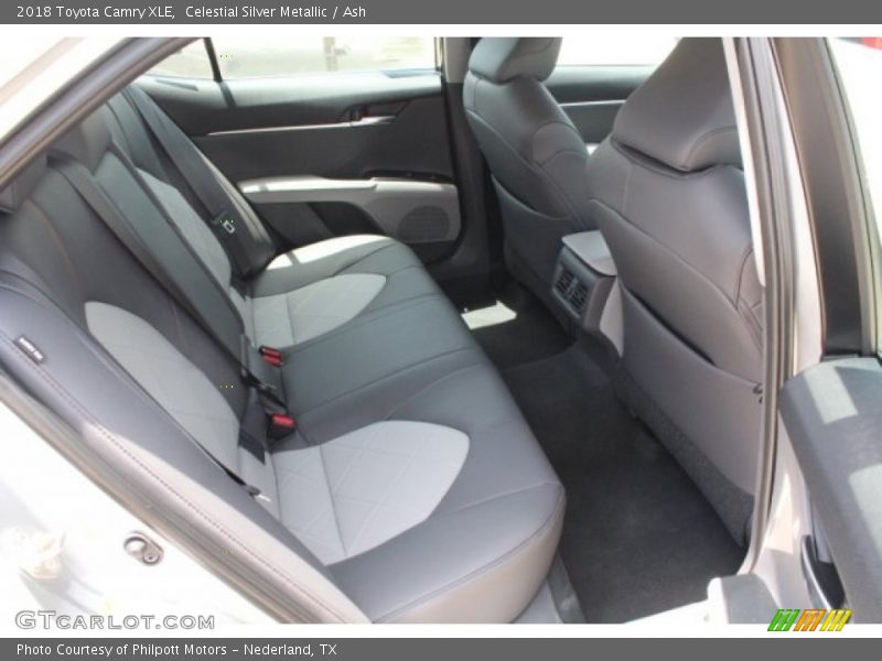Celestial Silver Metallic / Ash 2018 Toyota Camry XLE