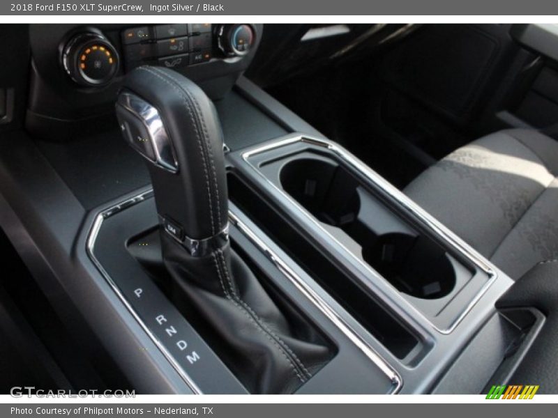 Ingot Silver / Black 2018 Ford F150 XLT SuperCrew