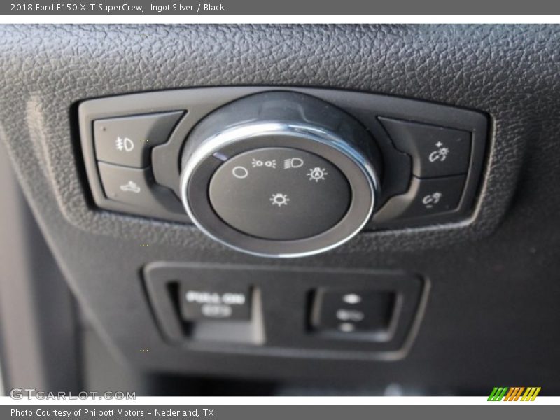 Ingot Silver / Black 2018 Ford F150 XLT SuperCrew