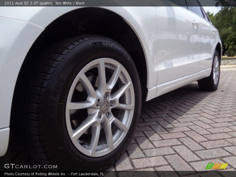 Ibis White / Black 2011 Audi Q5 2.0T quattro