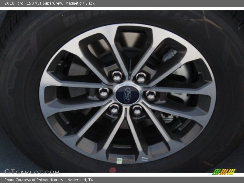 Magnetic / Black 2018 Ford F150 XLT SuperCrew